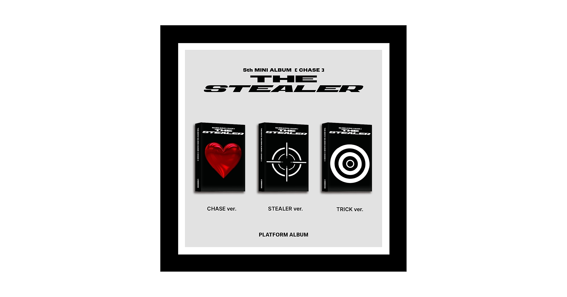 Amazon.com: THE BOYZ CHASE The Stealer 5th Mini Album